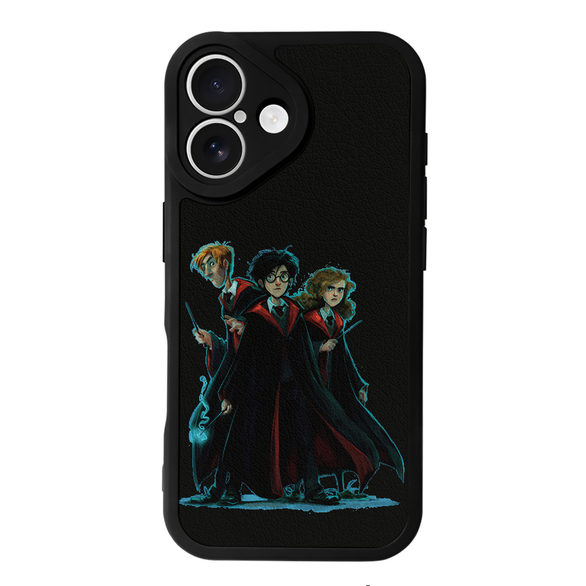 （画像用） Harry Potter ハリー・ポッターシリーズ 【iPhone 16シリーズ対応】シリコンスマホケース（レザー調） 材質：シリコン